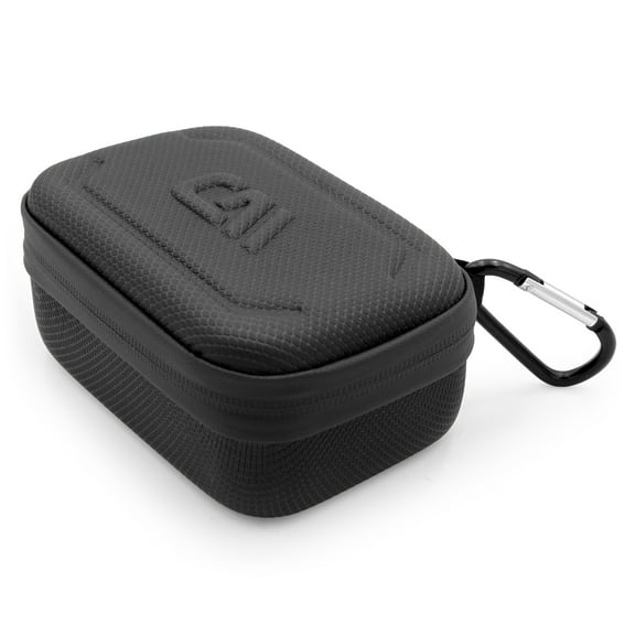 CASEMATIX Lavalier Microphone Case Fits DJI Mic 2 Wireless Microphone Kit, Carry Lav Mic Case for Mics Only, Black