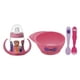 thumbnail image 1 of Kit Infantil para Comer Tramontina Monsterbaby 5 piezas rosa, 1 of 2