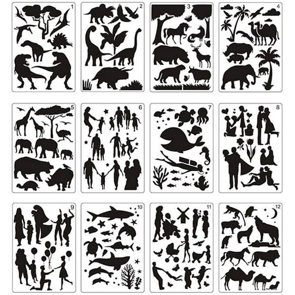 Animal Stencil Animal Stencil