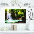 thumbnail image 1 of Erawan Cascade - Grande Impression sur Toile, 1 of 3