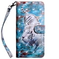 thumbnail image 5 of Pour Apple Iphone 14 Pro Étui en Cuir Peint 3D Tiger, 5 of 5