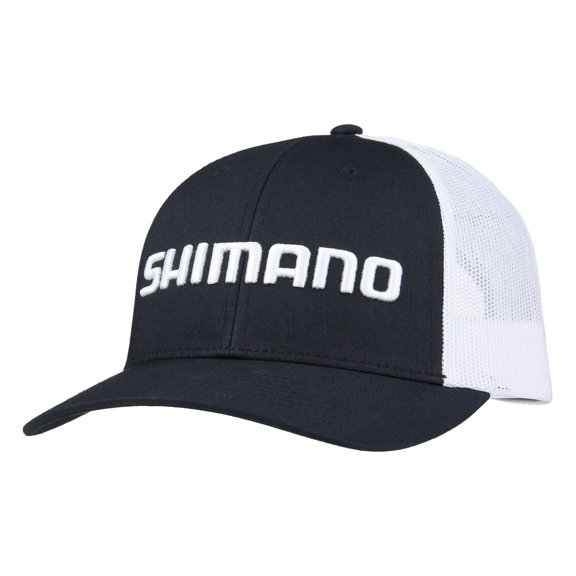 Shimano Fishing Low Pro Cap - Navy/White, One Size Fits Most [AHATLPNV]