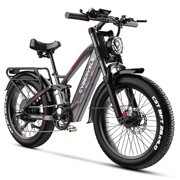 26“ Electric Bike for Adult,5000w Peak,up 150 Miles 52V 40Ah Battery Ebike,26" x 4.0 Fat Tire Adult Electric Bicycles for All Terrain,Electric Mountain E-Bike,UL Certified Commuter Ebikes, 7-Speed