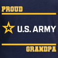 thumbnail image 3 of CafePress - Proud Army Grandpa White And Gold Long Sleeve T Shirt - Long Sleeve Dark T-Shirt, 3 of 4