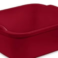 thumbnail image 3 of Sterilite 12 Quart Dishpan Basin Plastic Red, 2 Pack, 3 of 10