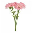 thumbnail image 7 of Jeachry 5Pcs Artificial Carnation Fake Silk Flower Wedding Indoor Home Office Table Centerpiece Faux Flower Decoration Gift, 7 of 7