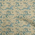 thumbnail image 1 of oneOone Cotton Silk Light Brown Fabric Abstract Floral Sewing Fabric By The Yard Printed Diy Clothing Sewing Supplies 42 Inch Wide, 1 of 4