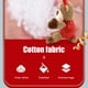 thumbnail image 2 of Juguetes navideños para masticar perros, juguetes navideños para masticar perros, juguetes navideños para perros, juguete de peluche con sonido en forma de alce, el mejor de su clase, 2 of 8