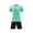 Mint Green, variant on Kids Fashion Outfits Set Soccer Game Children's Soccer Short Sleeved Boys and Girls Soccer Practice Sports Party School Birthday