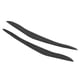 thumbnail image 5 of 2 piezas de decoración exterior de cejas de faro de fibra de carbono aptas para X5 E70 2007-2013, 5 of 5