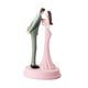 thumbnail image 2 of Figura de pareja de amantes Colección de estatuas Arte romántico Artesanía Figura Escultura para Rosa, 2 of 9