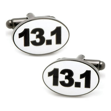 Men's Cufflinks Inc Half Marathon Finisher Cufflinks