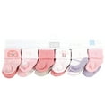 thumbnail image 3 of Hudson Baby Cotton Rich Baby Terry Socks 24-Pack, Girl Safari, 0-3 Months, 3 of 3
