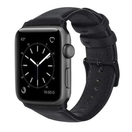 Vintage Iii Series - Retro Vintage Leather Strap Replacement Watchband for Apple Watch Series 3 /2 / 1 42mm/38mm