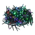 thumbnail image 2 of Kurt Adler Multicolor 480-Light RGB Twinkle Connectable Cluster Garland String Lights with Green Wire, 15.7ft, 2 of 4