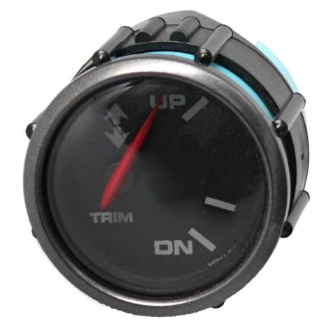 Faria Boat Trim Gauge GP7846A | Mercury 2 Inch Black Pewter