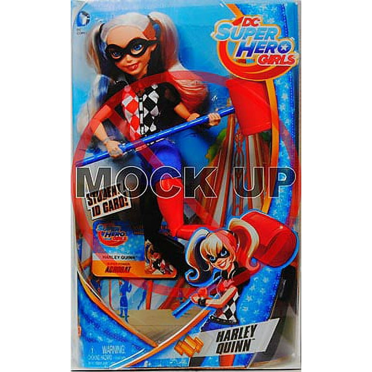 BQD - Bonecas Dc Super Hero Girls - Harley Quinn por