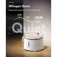 thumbnail image 5 of HomeRunPet Silent Cat Water Fountain, Dishwasher Safe Tray,  Automatic Fountain for Cats and Dogs, 68 oz, Easy Clean, Wireless Pump, 5 of 7