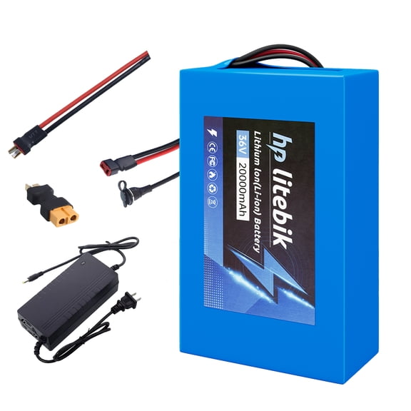 36v 20ah Battery Replacement Kit Bike Lithium Ion Battery T Plug UL2271