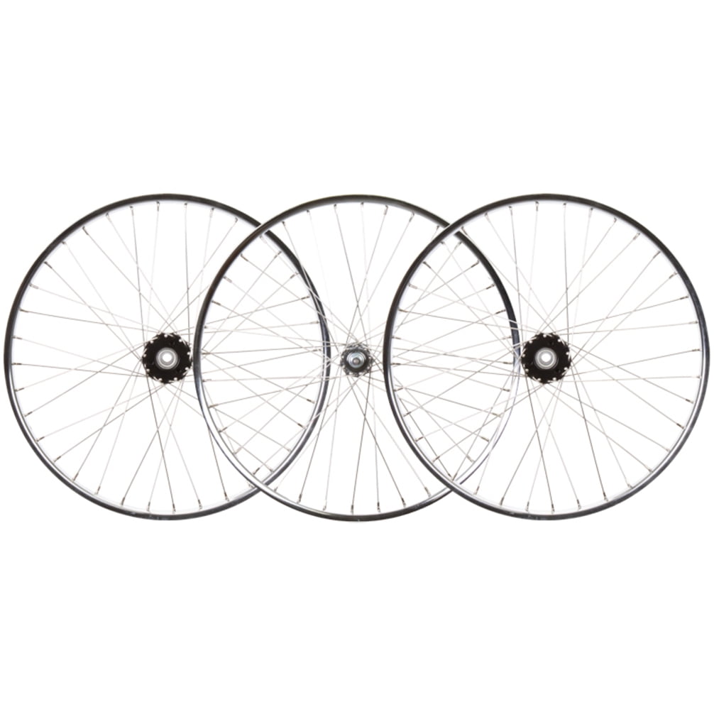 Bicycle Wheel Rear 24x1.75 507x25 Steel Chrome Plated 36 Trike 15mm With Bearing for sale online 