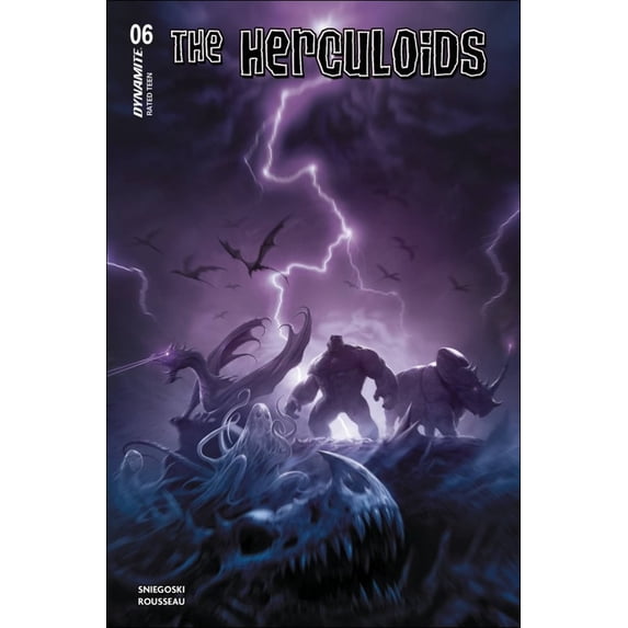 Herculoids #6A VF ; Dynamite Comic Book