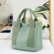 thumbnail image 3 of Bolso tote de lona con correa cruzada – Bolso de hombro ligero con múltiples bolsillos para mujer, ideal para el día a día, el trabajo o las compras, con un compartimento espacioso y confecciona, 3 of 6