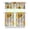 Sunflower, variant on Bumble Bee Print Kitchen Curtains Set - 3 Piece Honeycomb Design, Semi-Sheer Tier Curtains with Valance, Farmhouse Window Panels, Cute Gift for Bee Enthusiasts