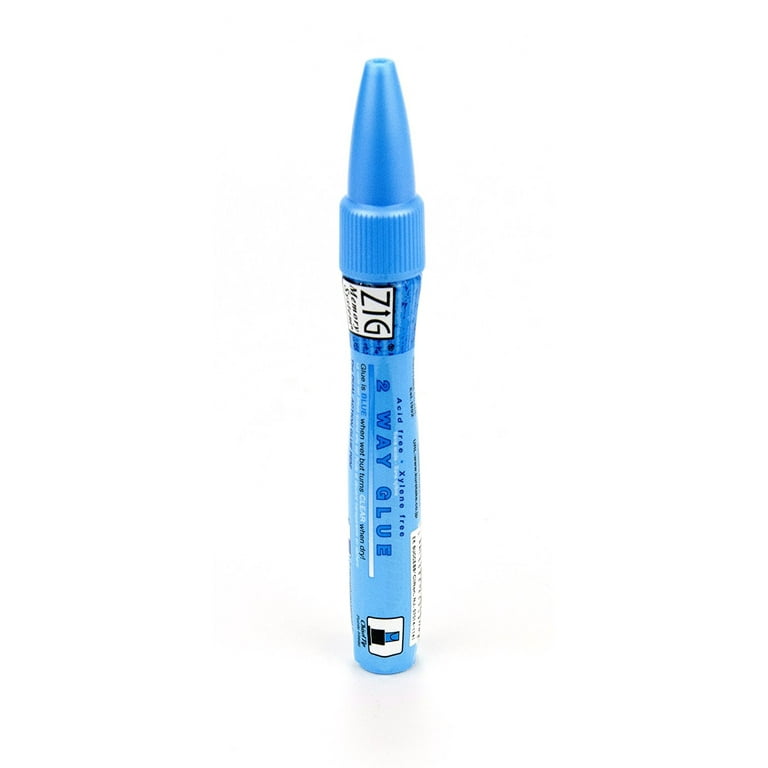 EK Zig 2 Way Glue Pen Carded Chisel Tip