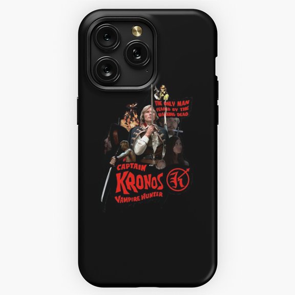 Captain Kronos Vampire Hunter Classic Retro Design iPhone Case 17 16 15 14 13 12 11 Pro Max