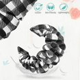 thumbnail image 4 of AIR-Compatible for Fossil Gen 6 Smartwatch Band, Fabric Elastic Scrunchie Elastic Replacement Straps Compatible for Fossil Gen 6 42mm / 44mm Smartwatch, 4 of 4