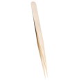 thumbnail image 3 of BIMZUC Multifunctional Nail Art Tweezers Premium Stainless Steel Golden Straight Tweezers for Eyelashes Extension Manicure Precision Crafting Anti-Static Tool 5.3 inches / 13.5 cm, 3 of 9