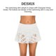 thumbnail image 2 of Soidarity de natación de encaje de verano Sólido Transpirable Buena elasticidad Bragas triangulares incorporadas Traje de baño ligero en forma de Deportes acuáticos Blanco L Soidarity OD020842-28B, 2 of 6
