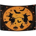 thumbnail image 3 of Halloween Witch Tapestry 90x60 Inche Wall Hanging Tapestry Wall Art Hanging Tapestries Bedroom Living Dorm Room Wall Decor Fabric Home Decor Gifts, 3 of 7