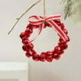 thumbnail image 6 of Christmas Bells,Christmas Bells Ornaments,Christmas Decor Hanging Bell,Iron Christmas Belles Pendant Christmas Party Decoration Door Hanging Christmas Tree and Window Belles Wreath Hanging Decoration, 6 of 9