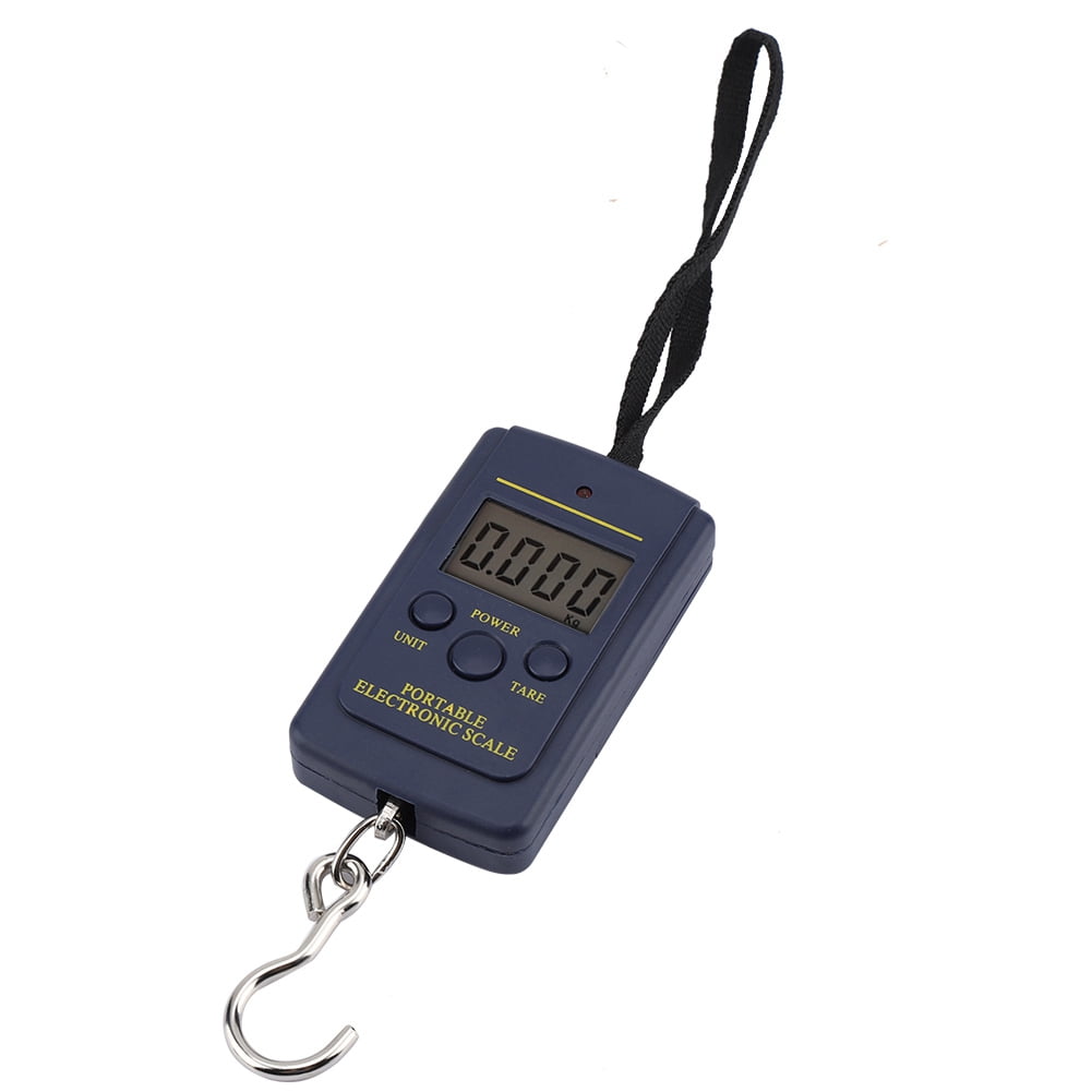 40kg/10g Portable Electronic Digital LCD Hook Hanging Travel Luggage Scale 88lbs 