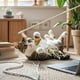thumbnail image 3 of Juguete interactivo para gatos con plumas y palo de madera. Estimula los instintos naturales., 3 of 3