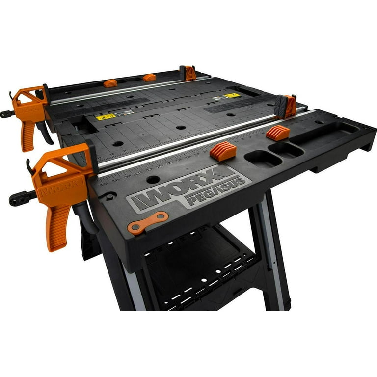 WORX WX051 Pegasus Folding Work Table Sawhorse Walmart