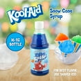 thumbnail image 2 of Kool-Aid Blue Raspberry Snow Cone Syrup, 16 fl oz Bottle, 2 of 9