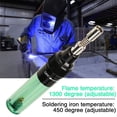 thumbnail image 3 of Soldador de Gas Butano Inalámbrico, Llama Ajustable 1300℃ Pistola de Soldadura de Soplete, Herramienta de Pluma de Soldadura de Grado Profesional Sunnimix Soldador, 3 of 6