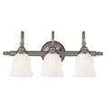 thumbnail image 2 of Brunswick 3-Light Bathroom Vanity Light in Chrome, 2 of 2