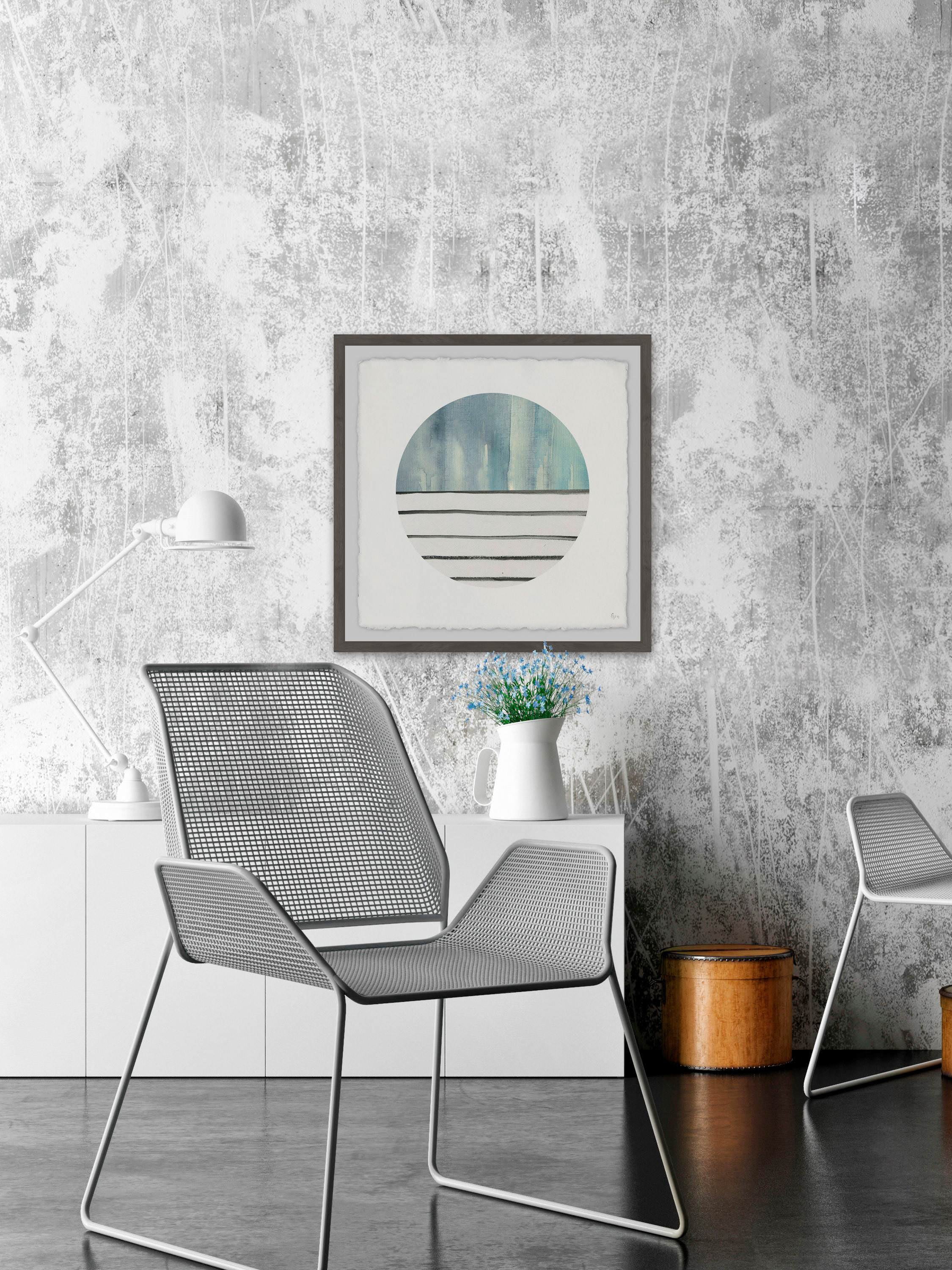 Aquarius Framed Painting Print