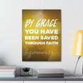thumbnail image 3 of Scripture Walls  By Grace You Have Been Saved Ephesians 2:8 Christian Wall Art Bible Verse Print Ready To Hang Unframed, 3 of 17
