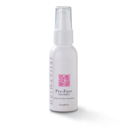 DermaVital PreFace Treatment Cream - Hydrating Moisturizer for Skin Care, 2 floz.