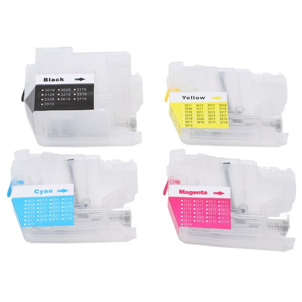 Inject Printer Cartridge,4Pcs Ink Cartridge Refill Ink Cartridge