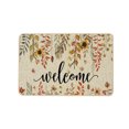 thumbnail image 3 of Byujiro Thanksgiving Decorations Pumpkin Maple Crystal Velvet Floor Mat Home Entrance Door Mat Thickened Foyer Floor Mat Pumpkin Decor, 3 of 4