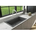 thumbnail image 5 of BOCCHI 1616-506-0126 Dual-Mount Granite Composite Kitchen Sink Concrete Gray, 5 of 7