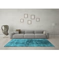 thumbnail image 3 of Ahgly Company Indoor Rectangle Oriental Light Blue Industrial Area Rugs, 8' x 12', 3 of 4