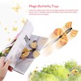 thumbnail image 3 of 5PCS Magic Flying Butterfly Rubber Band Powered Wind up Butterfly Magic Prop, 3 of 10