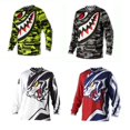 thumbnail image 2 of Envío gratuito, camiseta de motocross, enduro, bicicleta de montaña, carreras de descenso, camiseta MX, maillot, ropa de bicicleta personalizada, 2 of 4