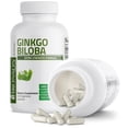 thumbnail image 2 of Bronson Ginkgo Biloba 500 mg Extra Strength 500 mg per Serving - Supports Brain Function & Memory Support, 120 Vegetarian Capsules, 2 of 6